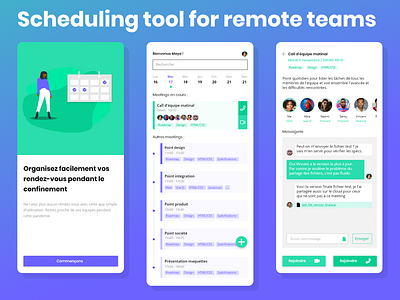 Scheduling app remote teams