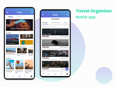 Travel organizer mobile app app community dailyuichallenge design mobile app organizer picture travel app travelers ui