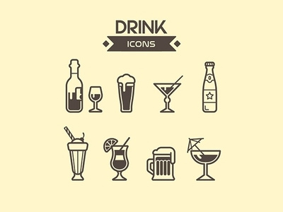 Drink icons