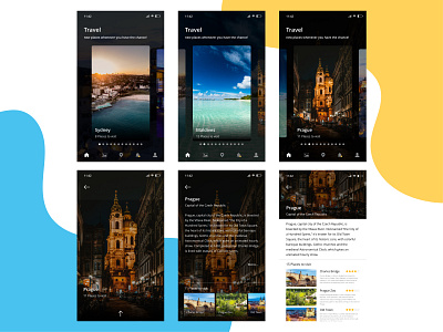 Travel App UI