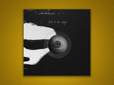 Oeil à la coque artistic direction cover artwork cover design creepy dark design design art experiement graphic design music techno vignyl