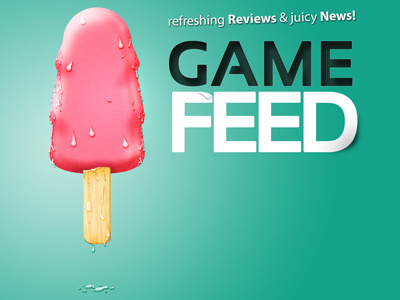 Game Feed game feed game logo ice cream ice lolly logo logo design lolly