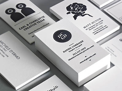 Black and White Letterpress