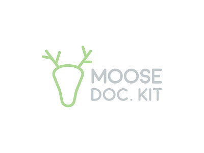 Moose Documentation Kit - Logo ai app kit mockup prototype psd template ui web website wireframe