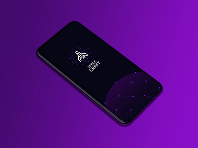 Space Craft Splash - Freebie clean dark glow ios iphone x photoshop space splash star xd