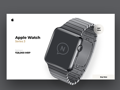 Apple Watch Website Concept