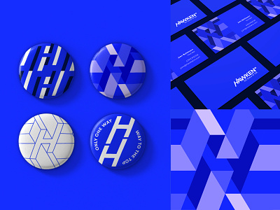HawkenIO | Visual Identity branding business cards design graphic design identity illustration logo pattern pattern art typography visual identity