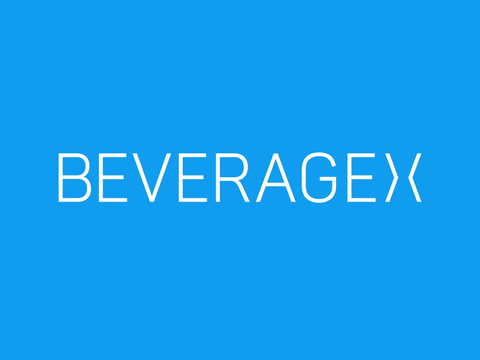 BeverageX 2 animated logo beverage branding design graphic design identity logo typography visual identity