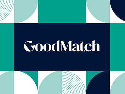 GoodMatch | Visual Identity branding design graphic design identity illustration logo patterns typography visual identity