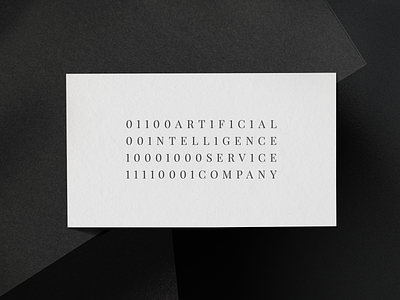 Brand Identity for Artificial Intelligence Service Company ai branding design graphic design identity logo typography visual identity