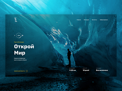 Iceland design grid typography ui ux web webdesign