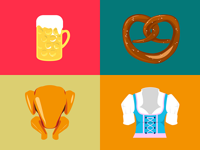 Wiesn Illustrations