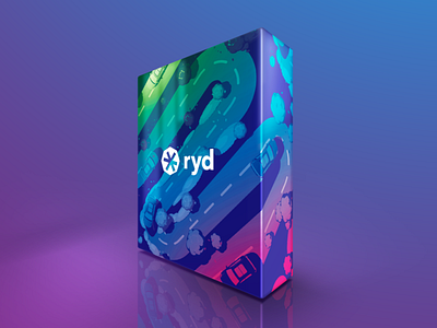 ryd Packaging illustration package design print design vector art