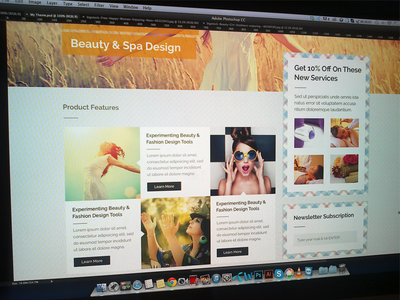 Beauty & Spa Homepage