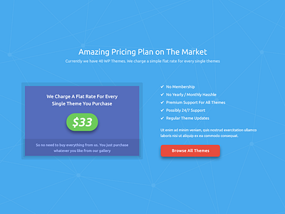 Pricing Plan Idea