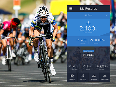 Sports App cycling app fitness app fitness tracker sports app tracker