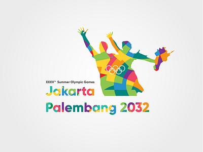 Indonesia Summer Olympic 2032 design illustration indonesia logo olympic olympic 2032 olympic games olympics