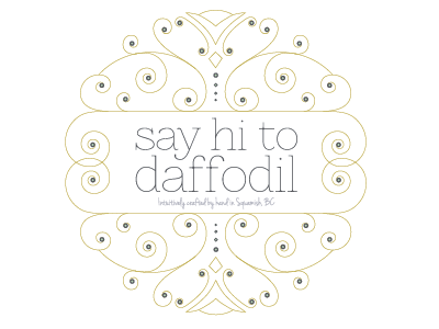 Logo in Progress - Say Hi To Daffodil