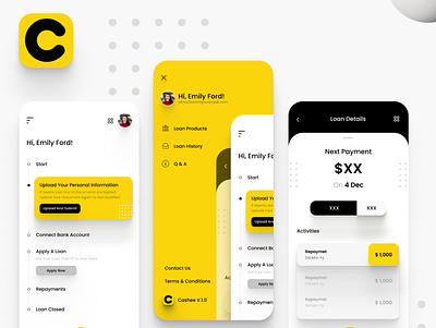 Banking App Design app appdesign banking banking app design modern ui ux
