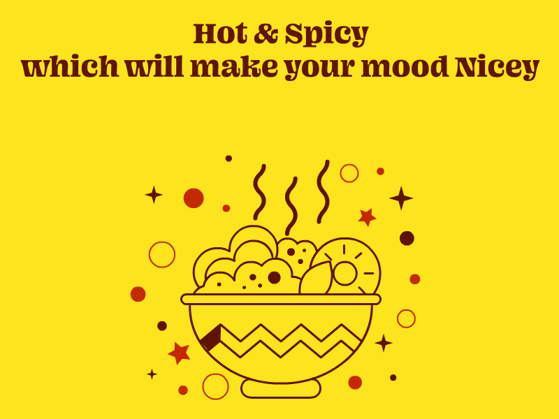 Hot & Spicy which will make your mood Nicey- Animation animated animated gif animation gif gif animated illustration