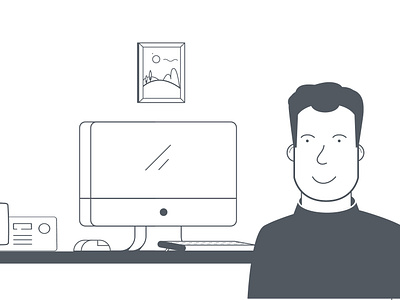 Workplace character characterdesign employe illustration illustrator vector work
