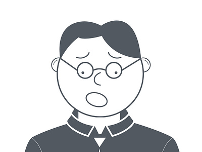 Some Guy character characterdesign flatdesign illustrator vector