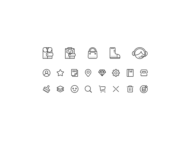 icon for program by WenjingLiu on Dribbble