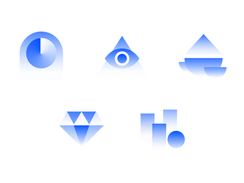 icons for program by WenjingLiu on Dribbble