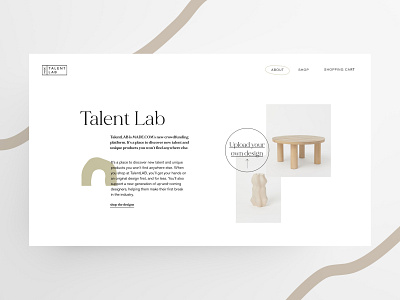 Talent lab landingpage landingpage responsive responsive design ui ux webside