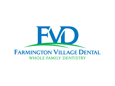 Farmington Village Dental dental dentist dentistry family fvd grass hill land logo teeth village