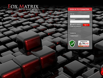 Fox Matrix branding logo website