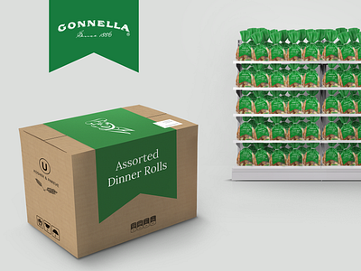 Gonnella – Branding Application branding chicago design fastfood flat icon illustration logo marketing mockups typography