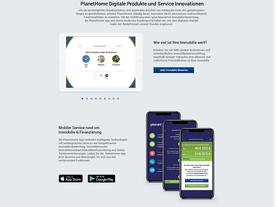 UI Design for PlanetHome Innovativ