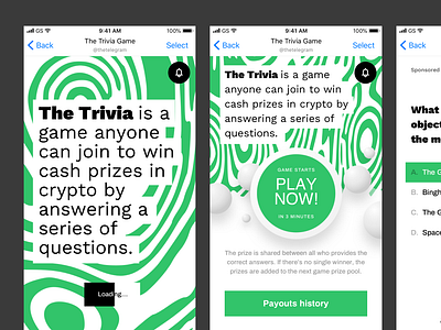 Trivia game for Telegram App. Works as a group in messenger.