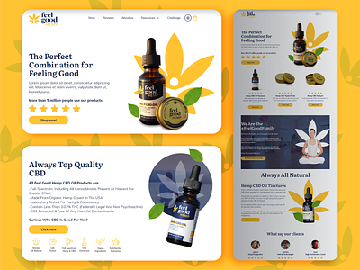 Website for Natural product selling company