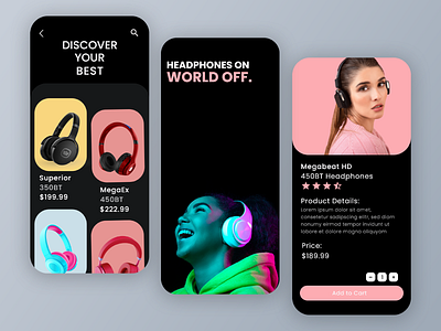 Headphone Ecommerce App