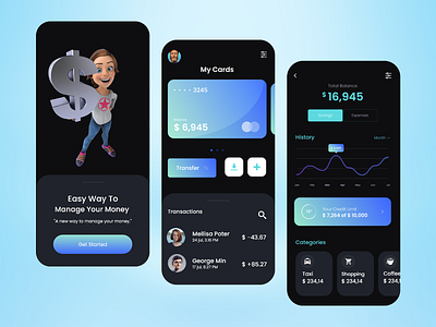 Finance App Design