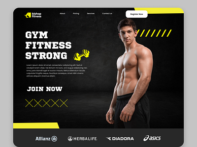 Fitness Landing page