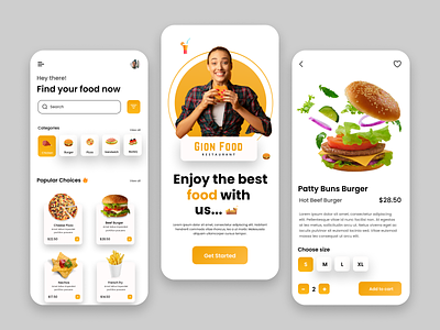 Restaurant App app app design application booking app clean delivery design fast food food food and drink food booking food delivery illustration interface mobile app restaurant restaurant app restaurant booking ui ui design