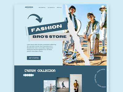 Fashion Landing page