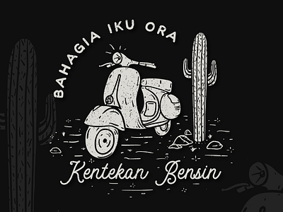 Bahagia iku ora kentekan bensin