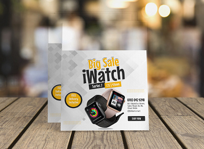 iWatch a adobe banner branding design designer drawing flyer font graphic design graphics design illustration illustrator photo photoshop product designer typography vector visual design