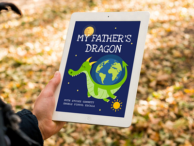 DRAGON. Digital Book. abstract book colors digital digital illustration dragon ebook ebook cover ebook design ebook layout ebooks graphicdesign illustration illustrator kids lecture logo ui uiux