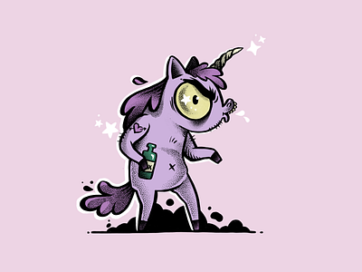 Unicorn Boy alcohol drawing illustration illustration art magic procreate unicorn