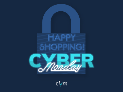 Cyber Monday clym cyber monday lock monday online shopping secure shopping