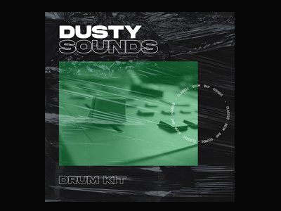 Dusty sounds Drum Kit Design design designinspiration digitalart graphic design