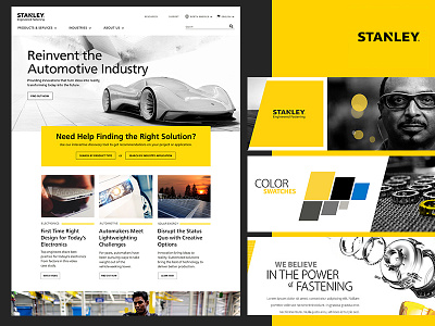 Stanley Black and Decker 2019 trends business transformation design systems personas portals styleguide user journeys