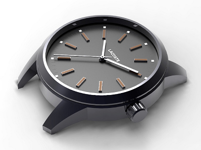 3D Watch Design / Product Design for Lacoste 3d 3d design accessories design fashion design product design watch design watches