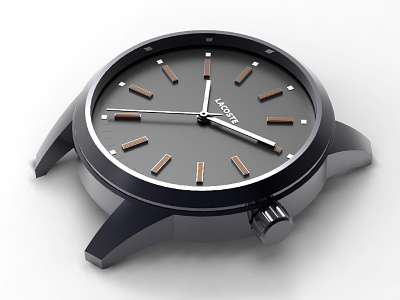 3D Watch Design / Product Design for Lacoste