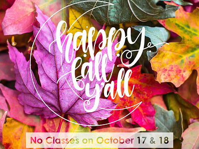 Happy Fall fall graphic design photoshop